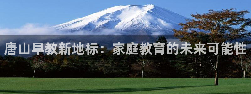 恒行代理总代主导 6ll5l：唐山早教新地标：家庭教育的未来可能性