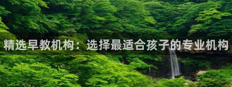 恒行娱乐寻问74 5：精选早教机构：选择最适合孩子的专业机构