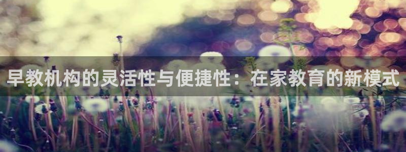 恒在5行中代表什么数字:早教机构的灵活性与便捷性:在家教育的新模式