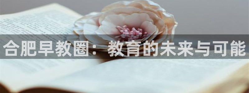 恒行娱乐见5ll533主管:合肥早教圈:教育的未来与可能