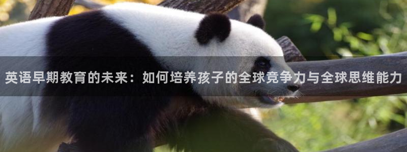 恒行娱乐老板推荐5ll533主管：英语早期教育的未来：如何培养孩子的全球竞争力与