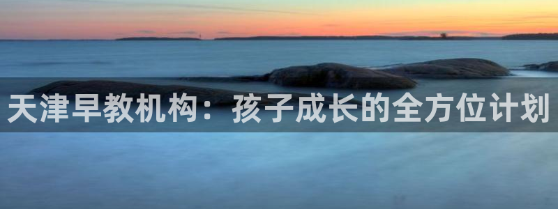 恒行娱乐蒋74OOO5：天津早教机构：孩子成长的全方位计划